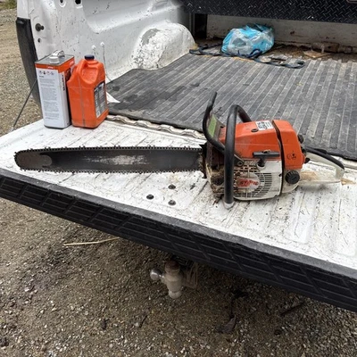 NICE Stihl 034 AV Super Electronic Quickstop Chainsaw With Bar And Chain - Image 1 of 4