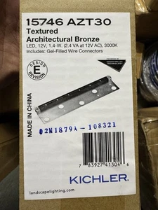 Kichler LED 12" Hardscape Light - w/ Bracket [15746AZT] - Picture 1 of 1