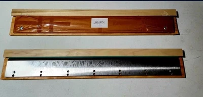 Hoja cortadora de papel Challenge Diamond 38" parte #6-142 con 14 orificios de montaje NUEVO Foto 1 de 4