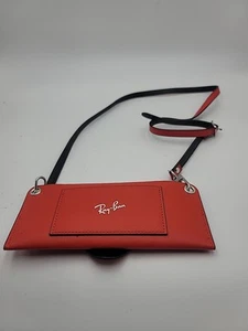 Auténtico bolso Ray Ban raro, rojo - Imagen 1 de 2