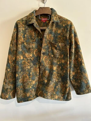 Supreme PAISLEY FLEECE SHIRT/Paisley fleece shirt/L  - Image 1 of 4
