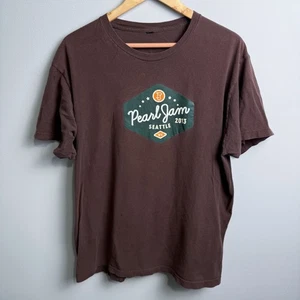 Pearl Jam Lightning Bolt Tour T-Shirt 2013 Gr. XL Seattle Dallas Baltimore La - Bild 1 von 4