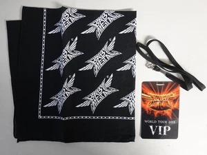 Babymetal Vip Perks 2018 World Tour Pass Bandana - Imagen 1 de 2