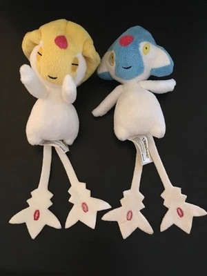 Peluches Pokémon Hermanos Uxie y Azelf 2007 Foto 1 de 3