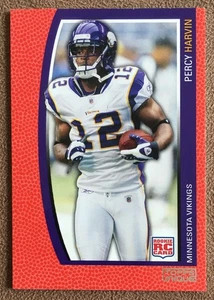 2009 Topps único rojo #165 Percy Harvin novato/799 Minnesota Vikings numerado - Imagen 1 de 2