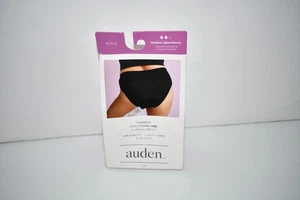 Ropa interior de período de bikini absorbente sin costuras Auden para mujer en negro XS #022100706 - Imagen 1 de 3