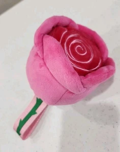 Bark Box Dog Toy Plush Spike The Boopquet Flower Shoppe Rose Tug Ball Size M-L - Picture 1 of 6