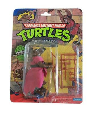 Playmates Toys Teenage Mutant Ninja Turtles Splinter Action Figure