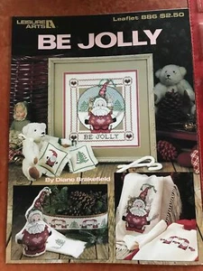 Cross Stitch Pattern Booklet: Be Jolly (Leisure Arts) - Picture 1 of 1