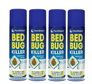 4 x Bed Bug Killer Spray Insect Carpet Mattress Treatment Eliminate Bugs 200ml - Picture 1 of 1