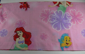 Disney The Little Mermaid Pink Valance Curtain 82x16" Ariel 