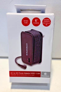 Adaptador de corriente CA a CC 5VDC 3.6A 6' Radioshack - Imagen 1 de 3