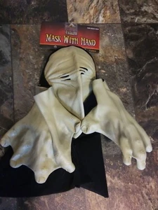 NEW Seasons Disguise Halloween Costume Faceless Mask with Hands Adult - Picture 1 of 6