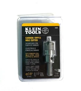 7/8 Zoll Hartmetall Lochschneider Klein Tools - Bild 1 von 4