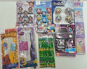 NEW LOT of 3 party favors in packs various - avengers, disney, spider man, dora - Picture 1 of 9
