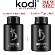 NEW! BASE + TOP 35ml Kodi Professional - Gel LED/UV ORIGINAL Rubber Gummi Basis