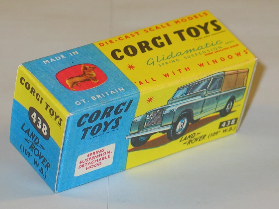 CORGI TOYS 438 BOITE COPIE VIDE LAND ROVER 109 WB - Photo 1/1