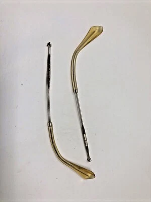 Authentic Temple Replacement PARTS MIU MIU 55m GOLD 140mm O39 - Image 1 of 4