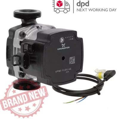 Grundfos UPM3 Auto 25-70 130mm Underfloor Heating Pump – 240V (ZZZ) - Image 1 of 2