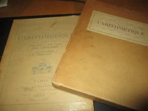 RARE! BOOK "THE ARITHMETIC commented and illustrated by HEMARD" 1927 - Picture 1 of 9