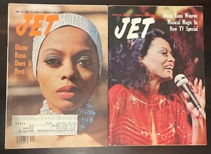 2 Jet Magazines ~ Diana Ross ~ May 18, 1978/ March 10, 1977 - Picture 1 of 9
