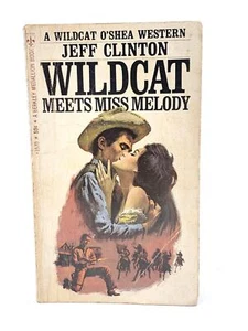 Wildcat Meets Miss Melody Jeff Clinton Vintage 1968 First Berkley Edition - Imagen 1 de 8
