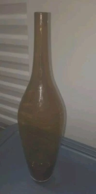 hand made vase amber Ombre  - Image 1 of 2