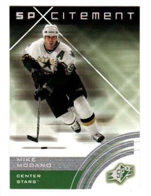 Mike Modano DALLAS STARS 2001-02 SPx #73 Upper Deck - Image 1 of 2