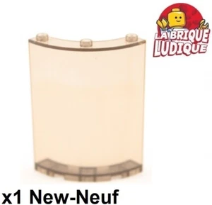 Lego 1x cylinder cylindre Quarter mur wall 4x4x6 noir fumé trans black 30562 NEW - Foto 1 di 1