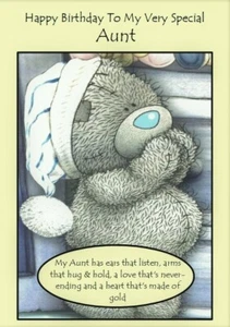 NEW 'Happy Birthday To My Special Aunt' - A5 Birthday Card Aunty Keepsake Love - Picture 1 of 3