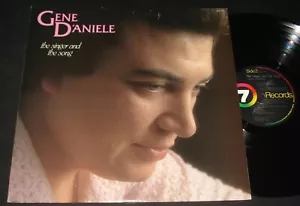 GENE D'ANIELE – THE SINGER & THE SONG - 7 RECORDS 1979 LP Gino Ginetti Disco Pop - Picture 1 of 2
