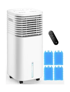 4-IN-1 Portable Air Conditioners, Evaporative Air Cooler W/4 Modes & 3 Speeds... - Picture 1 of 8