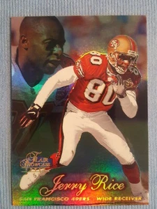 Flair Showcase 1998 fila 2 Jerry Rice asiento #6 patio 🔥📈🍚 - Imagen 1 de 2