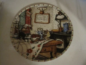 EDWIN M. KNOWLES FINE PORCELAIN PLATE-CURIOUS PAIR-LIMITED EDITION - Picture 1 of 10