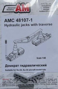 Advanced Modeling 1/48 Hydraulic jack with traverse - AMC48107-1 - Picture 1 of 1