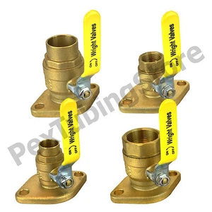 Isolator Shut-Off Flange Valve for Taco, Grundfos, Wilo, B&G Circulator Pumps - Picture 1 of 20