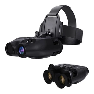 Head Mount IR Night Vision Binoculars 850nm for Hunting Goggles HD Digital Video - Picture 1 of 23