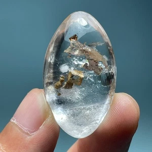 Cristallo Epidoto Calcite Naturale 74Ct | Cristallo Guarigione | Collezione Minerali - Foto 1 di 9