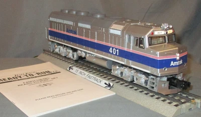 MTH 30-4264-1E AMTRAK #401 Dual Motor F40PH w/ Smoke & Snds PS3 O ga wks/ Lionel - Image 1 of 4