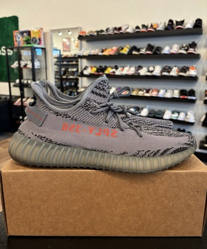 Adidas Yeezy Boost 350 V2 Beluga 2.0 taglia 13 usate AH2203 grigie