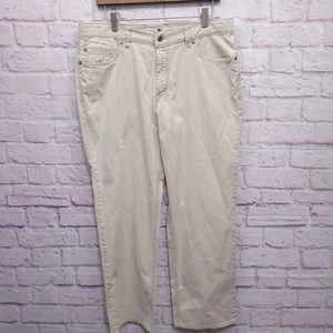 Hiltl Contemporary Fit Dress Pants Mens 36x32 (Actual: 38x28) 5 Pocket Straight - Imagen 1 de 9