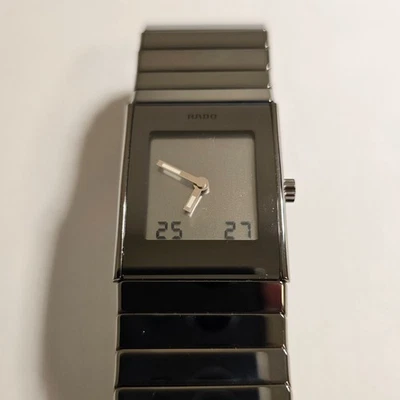 Orologio Rado Diastar 193.0386.3 High-Tech Ceramics Quarzo Analogico Digitale - Immagine 1 di 4