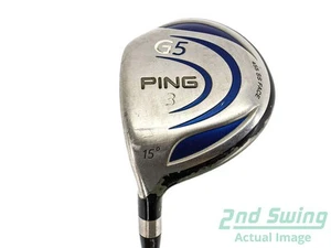 Ping G5 Fairway Wood 3 Wood 3W 15° Graphite Regular Left 42.75in - Picture 1 of 8