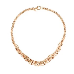 Bronzo Italia 18" polierte graduierte Spiga Halskette - Bild 1 von 5