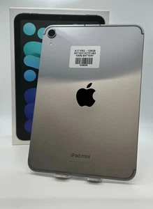 Apple iPad Mini 7 2024 A17 Pro 128GB WiFi & Cellular Unlocked Space Grey 100% BH - Picture 1 of 5