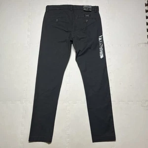 Pantalone chino uomo Banana Republic Fulton elasticizzato skinny taglia 30x30 grigio scuro - Foto 1 di 3