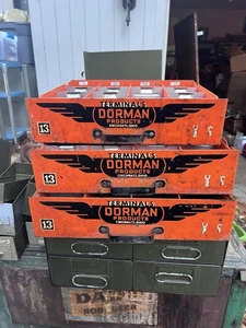 Vintage DORMAN PRODUCTS orange Autoteile schwere Stahl Schubladenklemmen - Bild 1 von 10