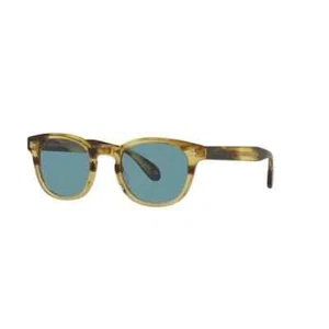 OLIVER PEOPLE | SHELDRAKE SUN | 5036S 170356 | MADERA DE CANARIO DEGRADADA | COBALTO - Imagen 1 de 3