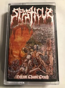 Spasticus – Horror Chaos Death Cassette 2021 Rotted Life – ROTTED30 [Orange] - Picture 1 of 2