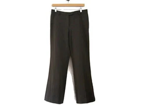 Pantalones Gunex Lana Marrón Spandex Hechos en Italia Talla 10 - Imagen 1 de 7